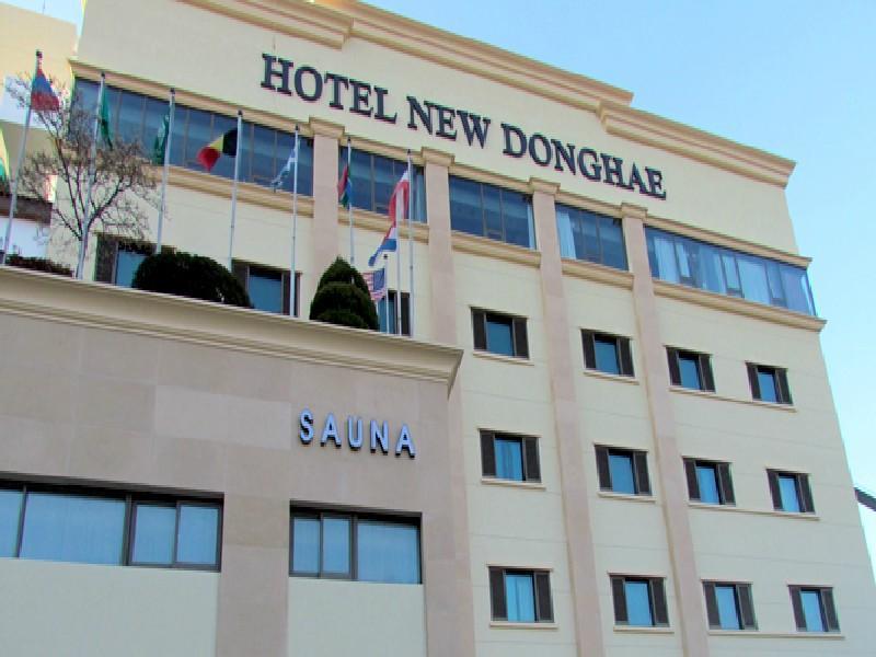 New Donghae Tourist Hotel Exteriör bild